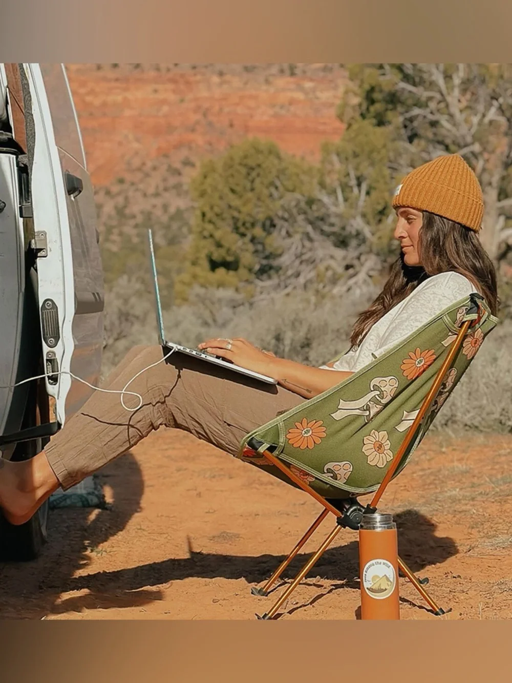 Parks Project Shrooms Packable Camp Chair